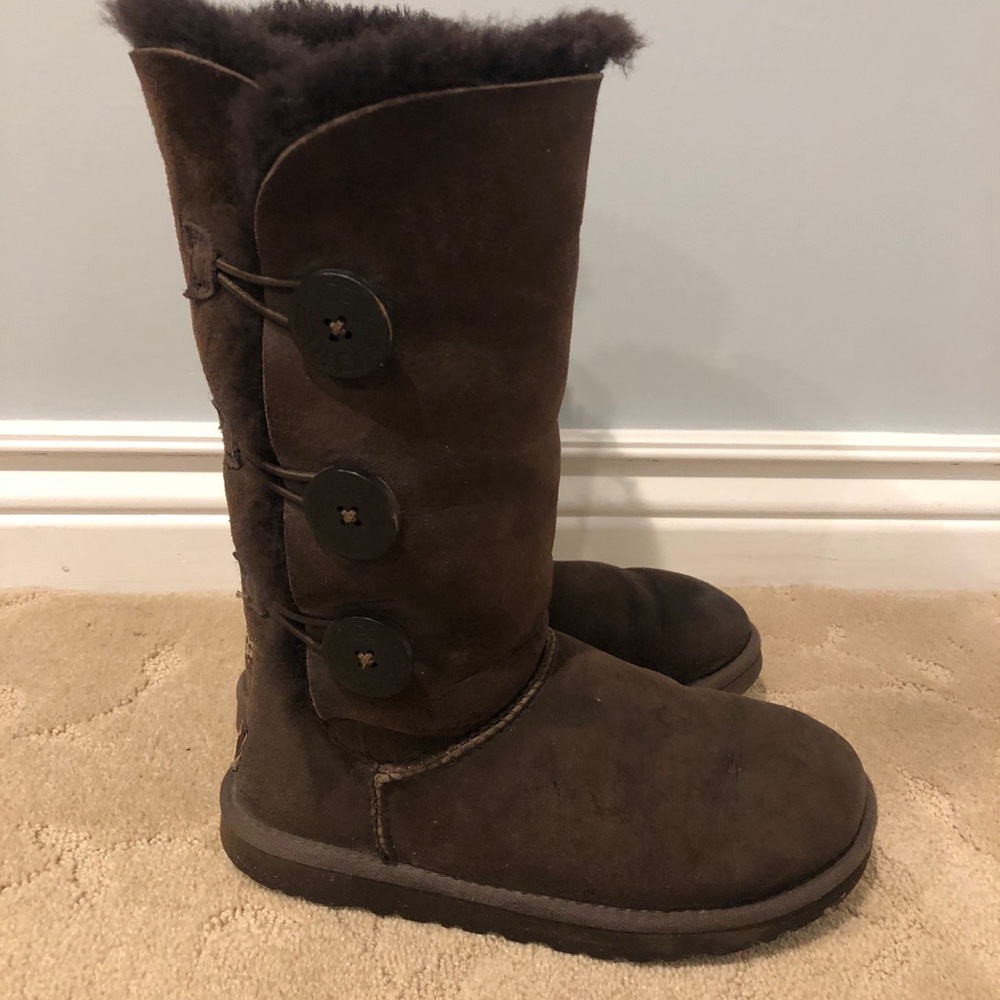 Ugg 3 Button Bailey Button Tall Boots - image 4